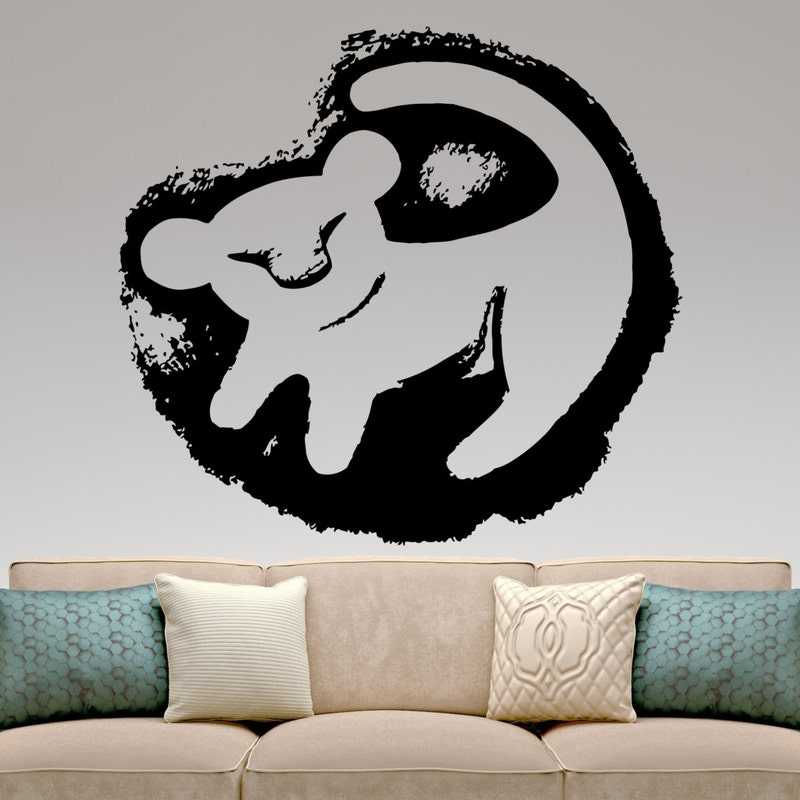 Lion King Wall Decal - Etsy