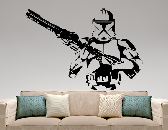 stormtrooper wall decal