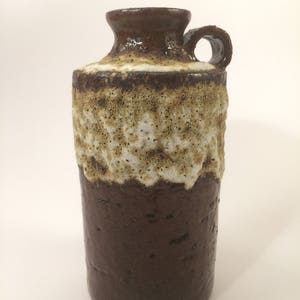 Fat lava vase, mid century