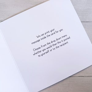 FUNNY ANNIVERSARY CARD personalised from the love of your life that's me by the way not running runner boyfriend girlfriend husband wife q50 image 3