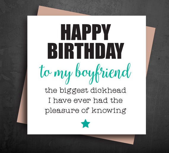 birthday card for my boyfriend