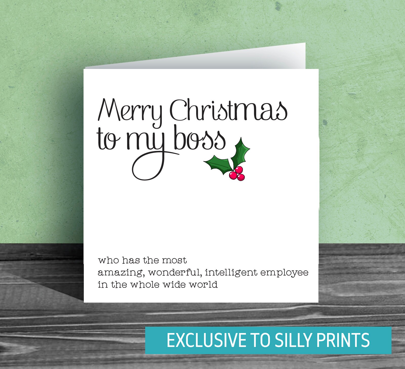 FUNNY CHRISTMAS CARD to my wonderful work colleague Friend | Etsy