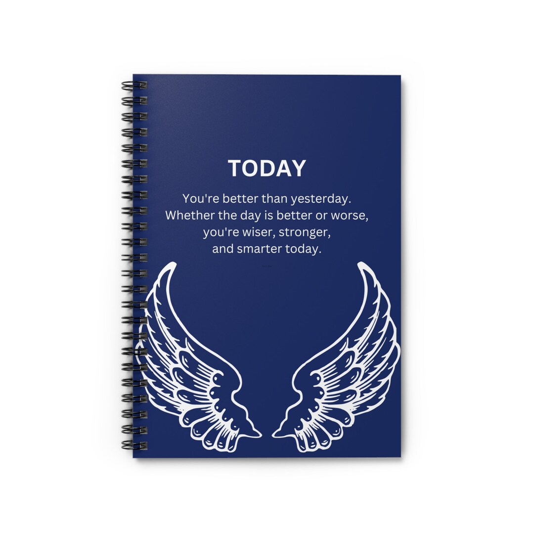 Better Days - Positivity Journal Spiral Notebook - Ruled Line - Etsy