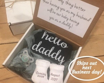 pix Pregnancy Surprise Ideas For Husband baby announcement husband etsy
