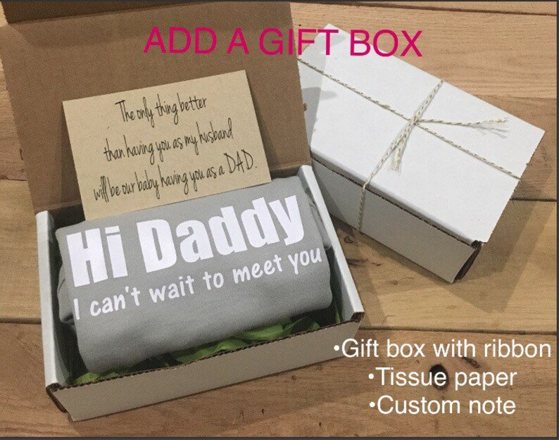 gift for dad pregnancy reveal Pregnancy announcement ONESIE\u00ae i love daddy onesie\u00ae gift for new dad new dad husband pregnancy announcement