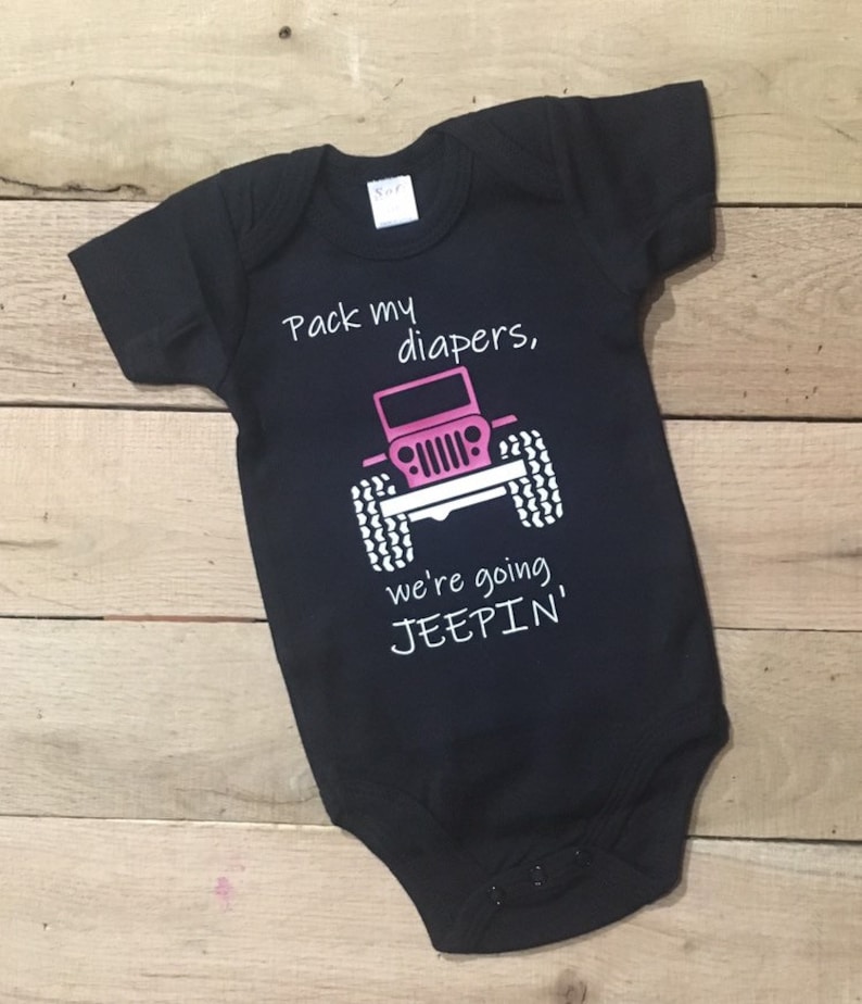 Jeep baby onesie ® jeep dad jeep mom boy bodysuit girl Etsy