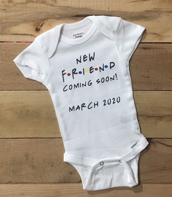 baby friends onesie