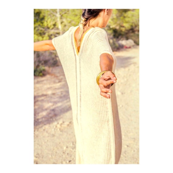 black knitted polo neck dress Helmut Lang Black Polo Knit Dress main image 0