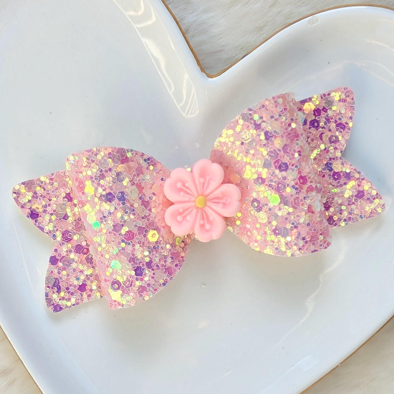 Glitter Cross Hair Clips Kids Decor Sparkling Pink Small Japanese Fashion Amazon.com : Aokomisu Hair Tinsel Clip in Pack of 18 Pcs 20  main image 3