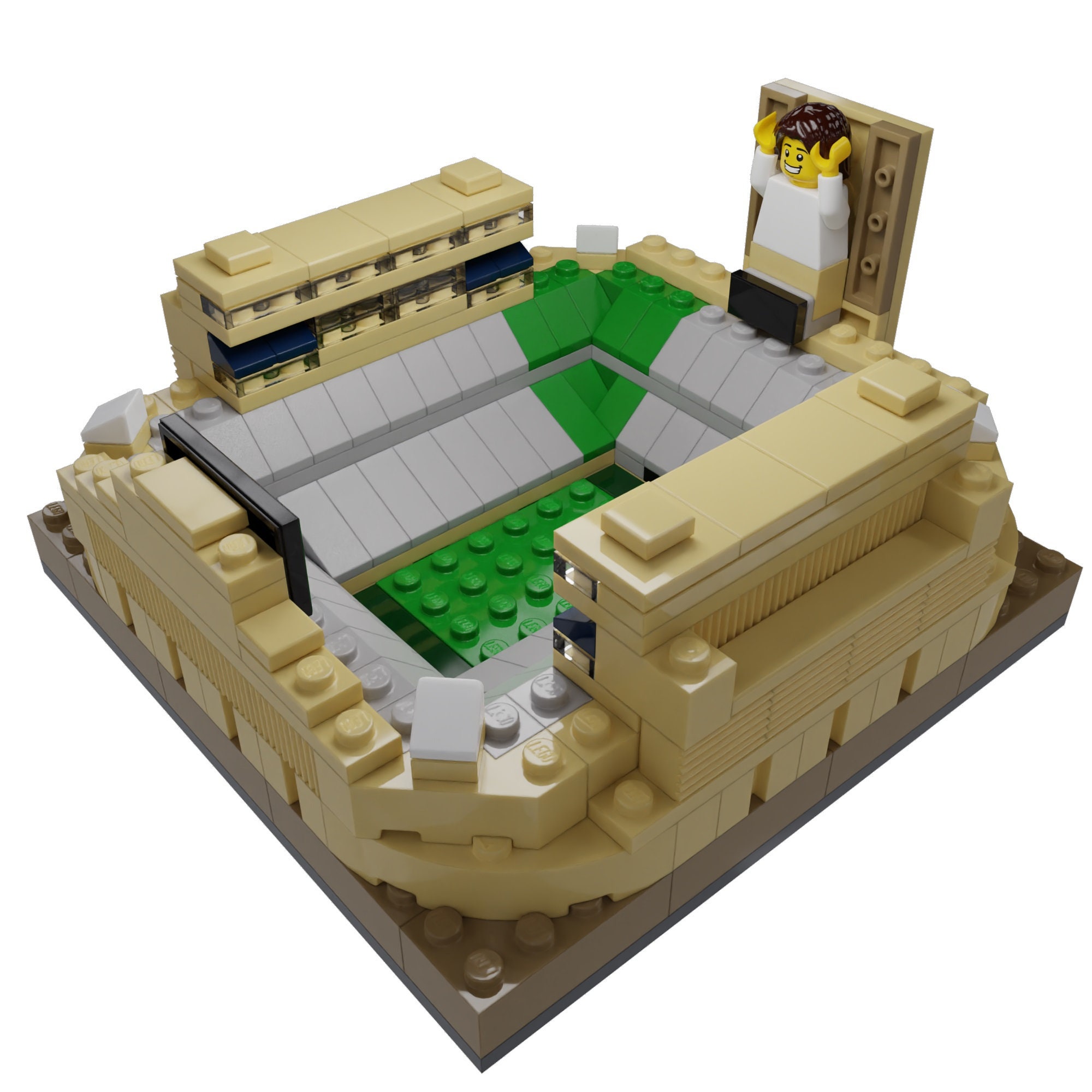 College football replica stadiums built out of LEGOs (Photos)