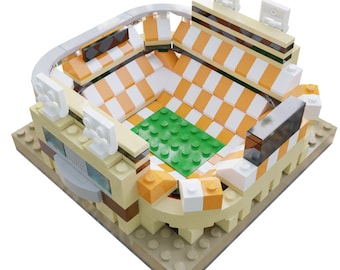 Mini set personalizado del estadio Neyland de los Tennessee Volunteers / Regalos de los Tennessee Volunteers / Regalo de Navidad de Tennessee / Producto con licencia oficial