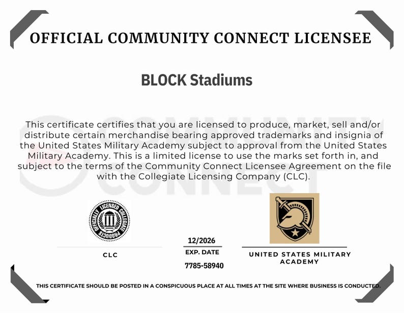 Mini réplica del estadio Michie del ejército de West Point / Regalos de West Point / Regalo de graduación de la USMA imagen 7