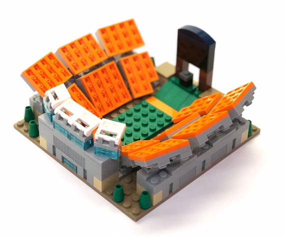Mini Clemson Memorial Stadium Custom Set 100 Lego Clemson Gift Lego Lover Grad Gift Christmas Gift