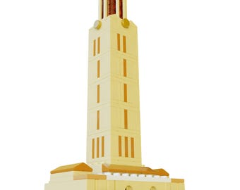 University of Texas UT Tower Mini Replica Model Building Set