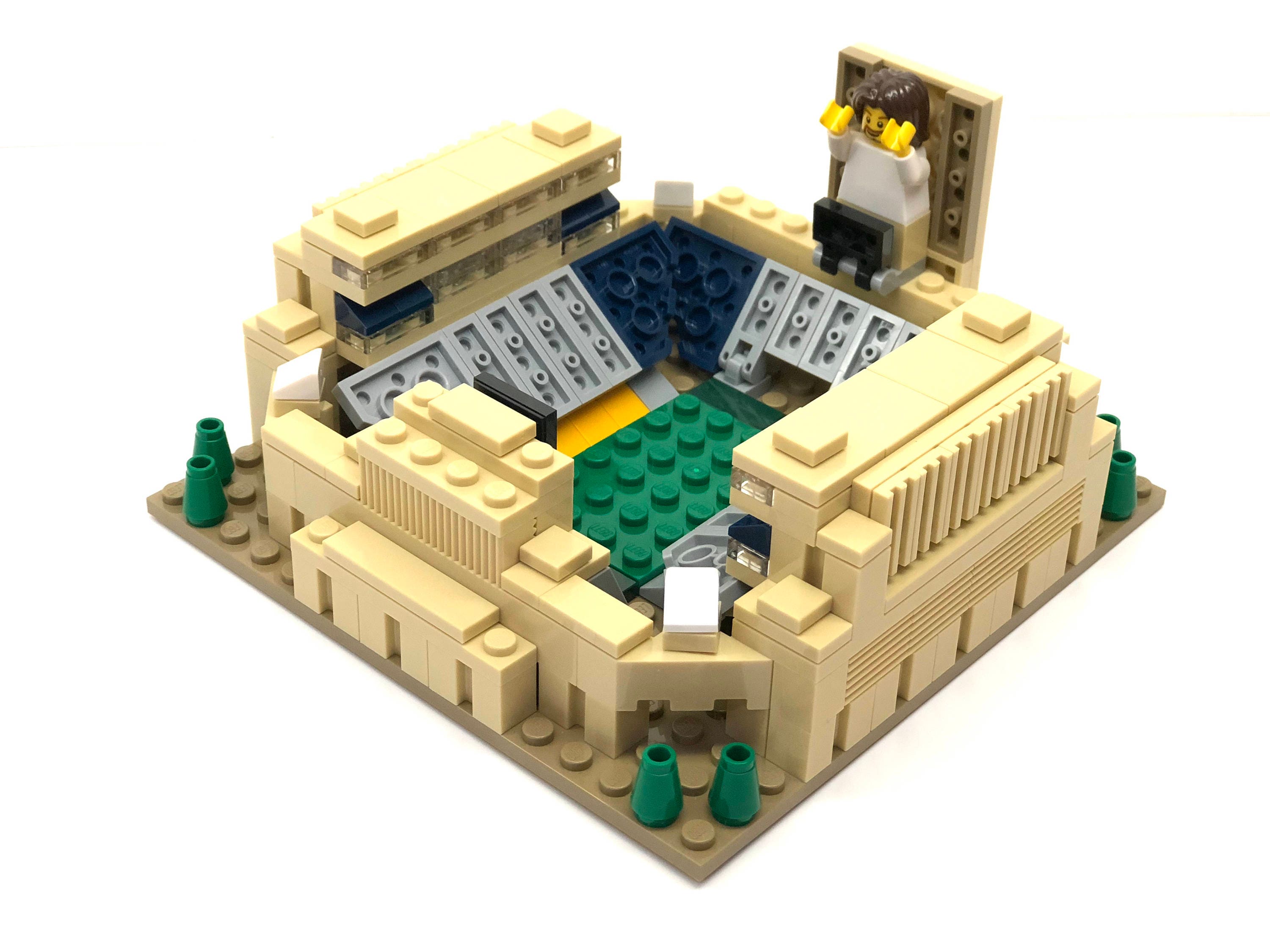 Mini Notre Dame Stadium Custom Set / 100 LEGO / Notre Dame Etsy
