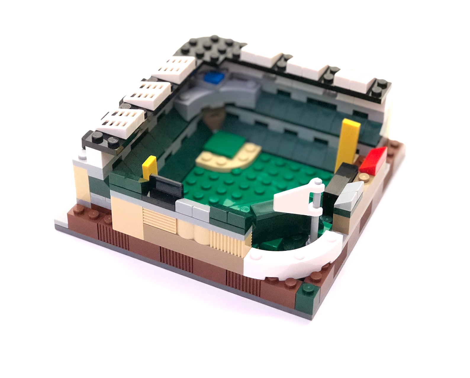 Mini Chicago Cubs Wrigley Field Custom LEGO Set / 100 LEGO / Etsy