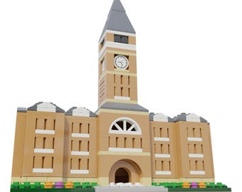 Clemson Tillman Hall Mini Replica Model Building Set