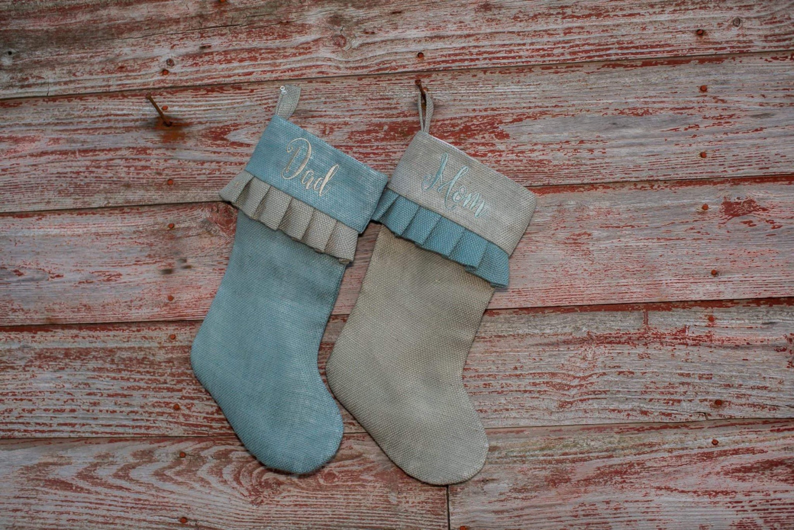 Monogrammed Christmas Stockings Etsy