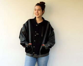 ジャケット・アウター 80s-90s vintage boa bomber short jacket Vintage 80s Women's Bomber Jacket - Etsy