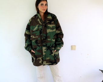ジャケット・アウター BLACK WEIRDOS Double Camo Army Jacket BLACK WEIRDOS Double Camo Army Jacket