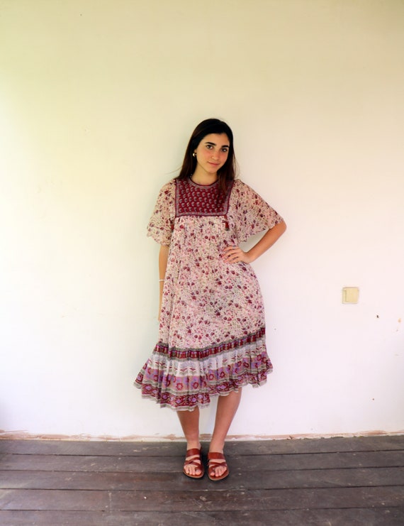 1970 gauze store dresses