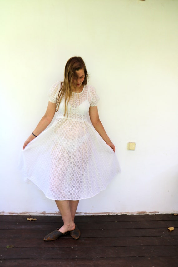 loose fitting lace dress Lace Ladies Loose-fitting camisole long dress main image 1