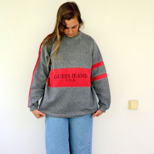 Guess Jeans Grigio Viscosa Women Sweater