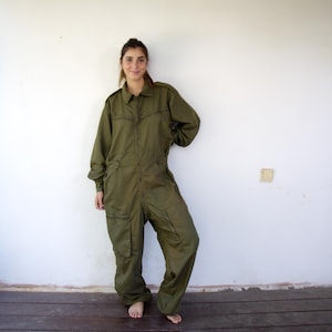50's USAF CWU-1/P Sage Green Cold Weather Flyers Coveralls