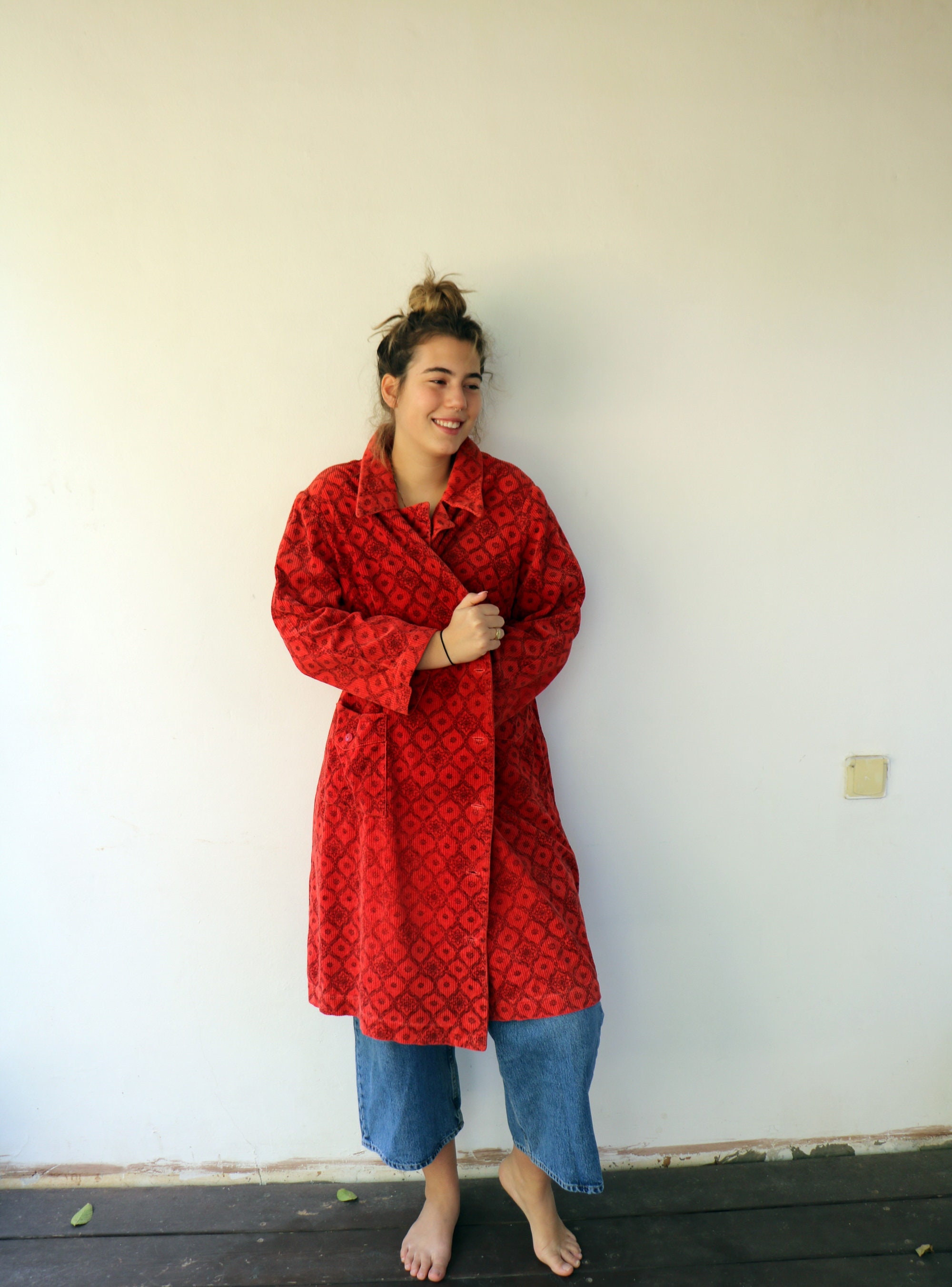 vintage duster robe