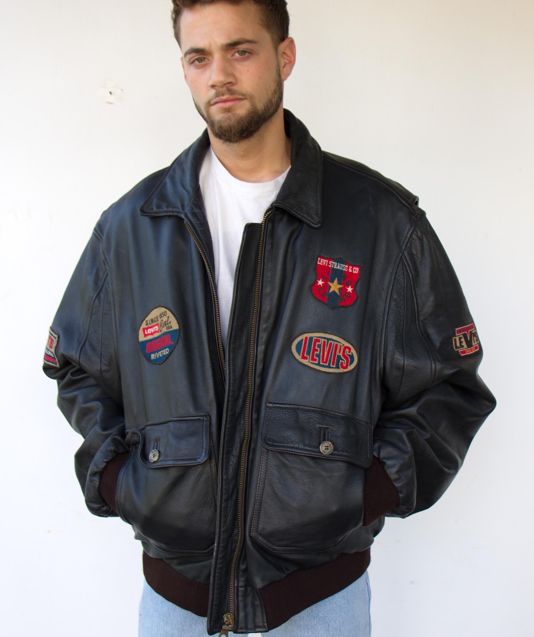 ジャケット・アウター Levi's PU Leather Bomber Jacket Levi's Relaxed Faux Leather Bomber Jacket | Nordstrom