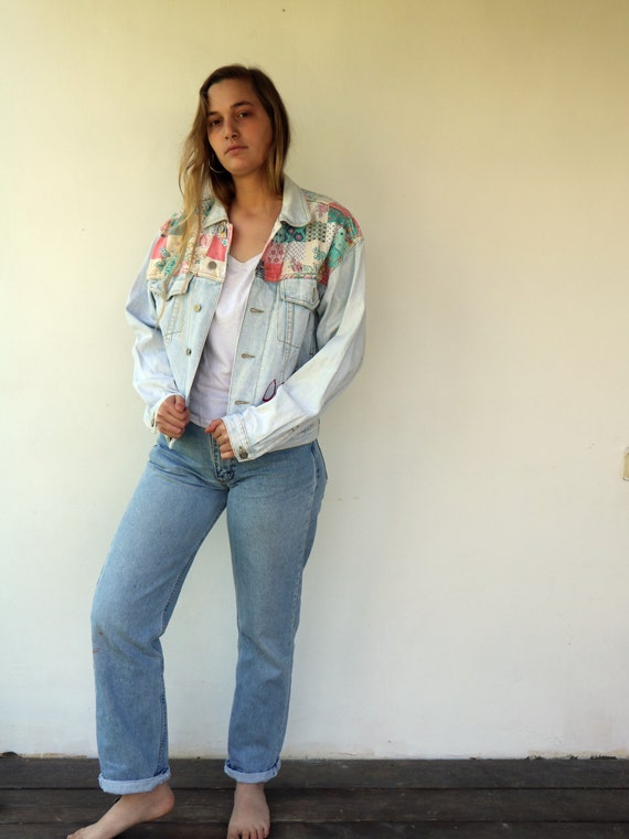 80s jean jacket look cheap