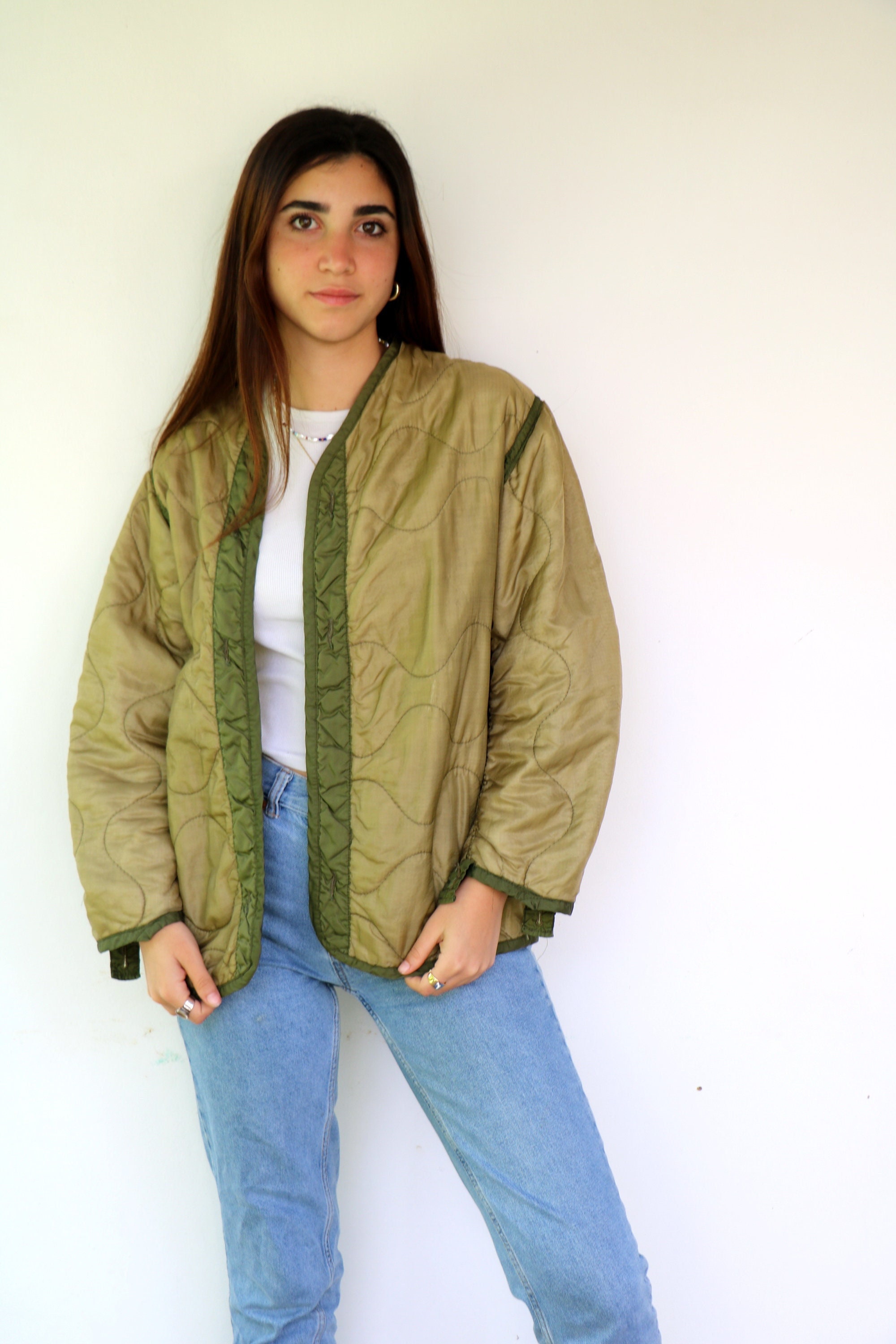Army Liner Jacket - Etsy