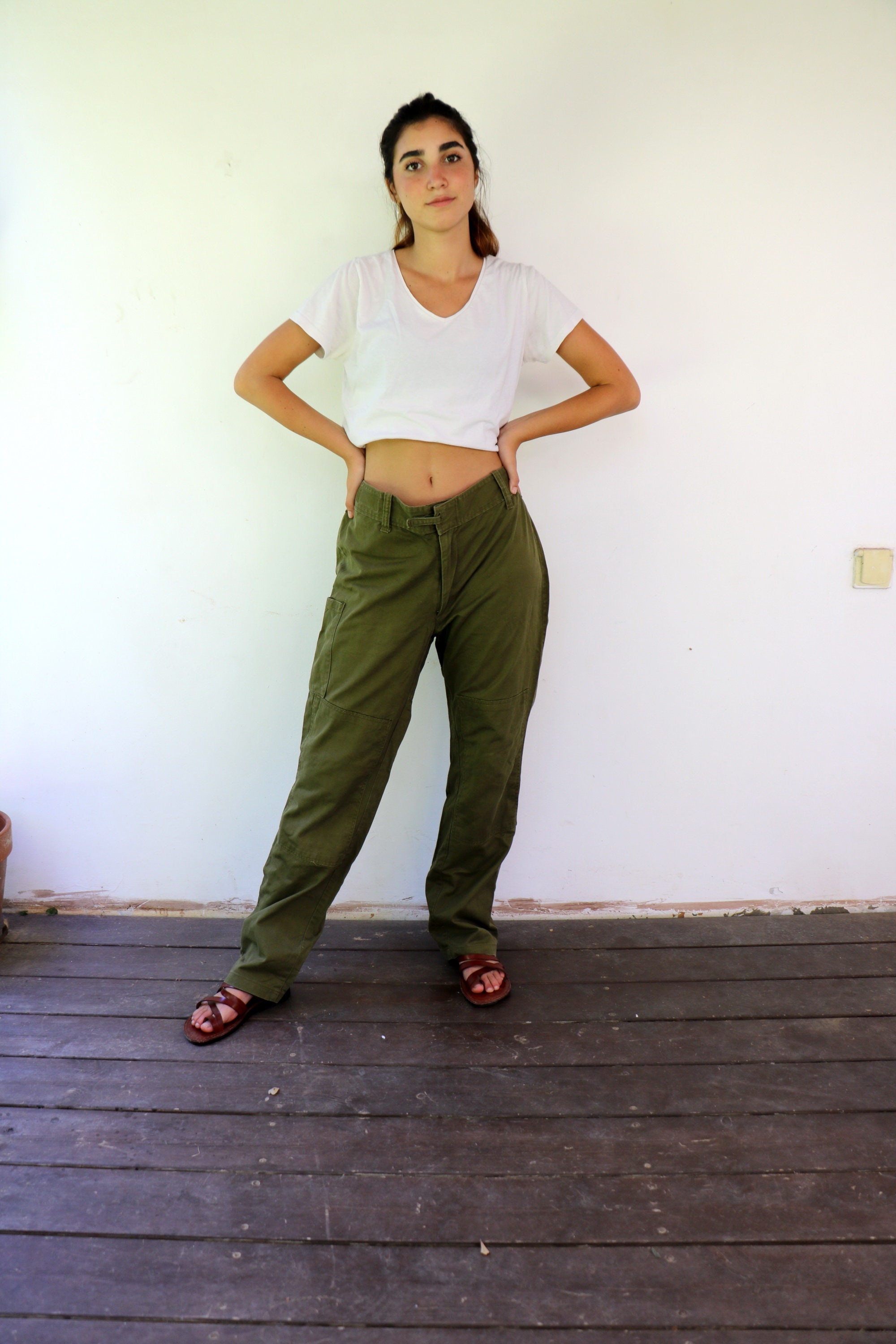 Painters Pants Green - Etsy