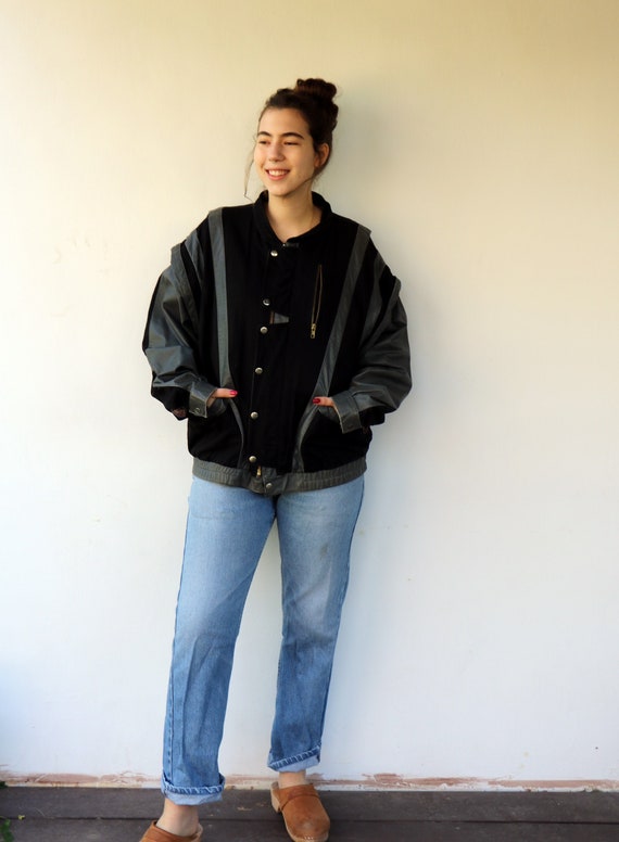 90s bomber jacket outfit shop