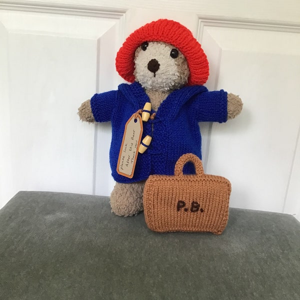 Paddington Bear Knitting Pattern - Etsy UK