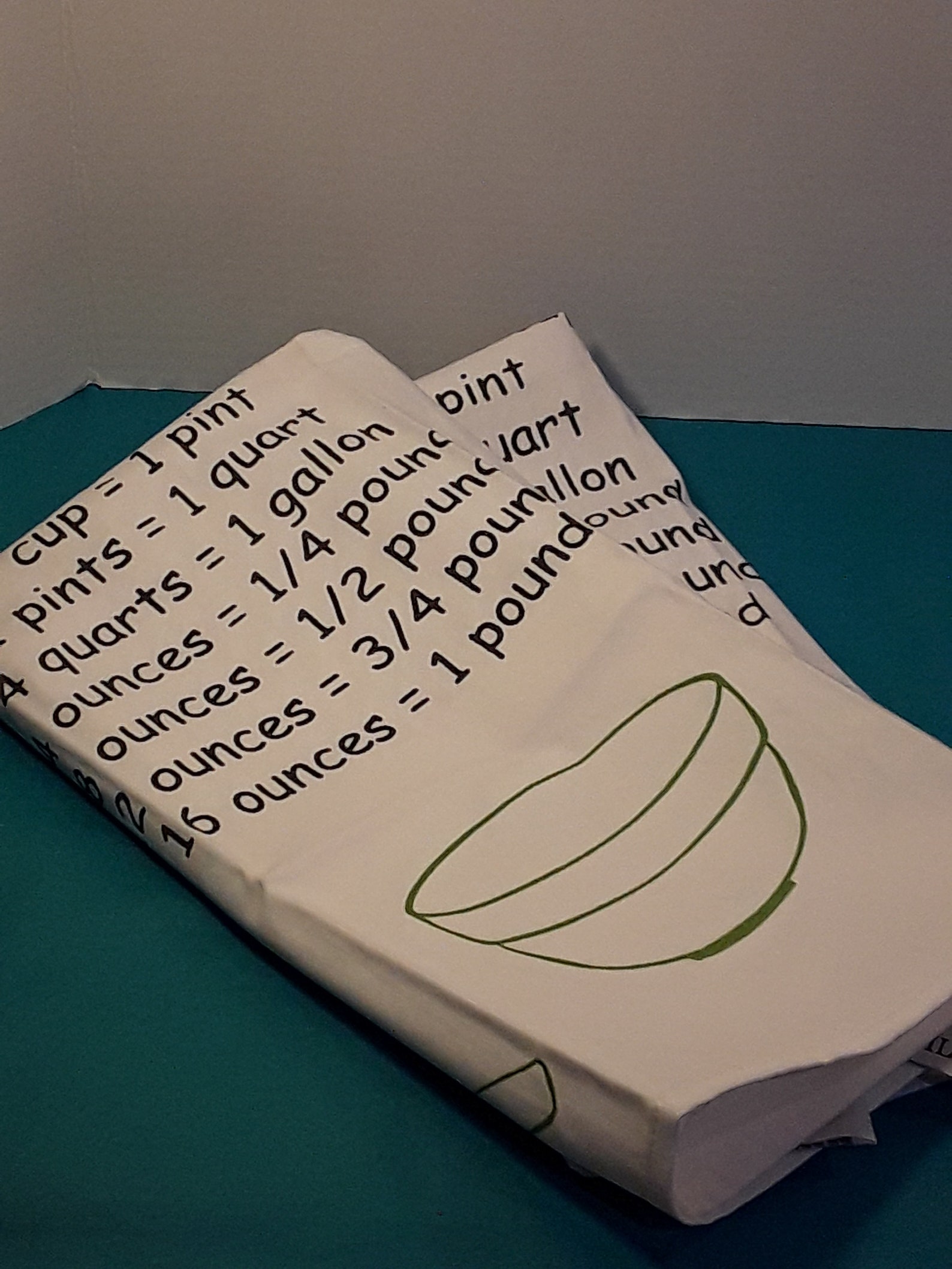 Williams-Sonoma toallas de cocina de algodón blanco midiendo | Etsy