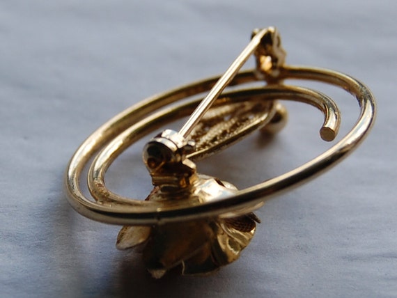 Sarah Coventry Goldtone Pin - image 4