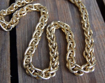 Monet Goldtone Chain Necklace