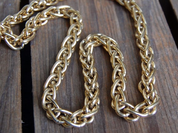 Monet Goldtone Chain Necklace