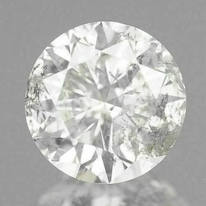 0.32cts Round 4.40 mm Round Brilliant Cut AAA Fire Natural White Diamond