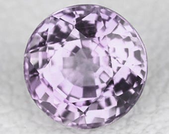 4.30 mm 1 piece Round Cut AAA Fire Natural Light Purple Sapphire ( Flawless-VVS )
