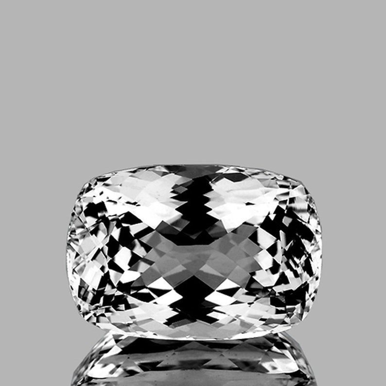 Natural Loose Gemstone for Jewelry Flawless-VVS Clarity White Topaz 45.63 carat Rectangle 23x16 mm