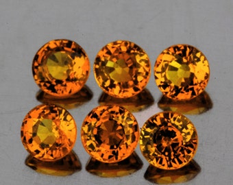 Lot De 20 Saphirs Naturels De Ceylan - Pierres Précieuses Certifiées Multicolores 5x5x3mm