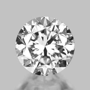 2,00 mm 1 styck Rund Extrem Briljans Färg D-F Naturvit Diamant {VS Klarhet}