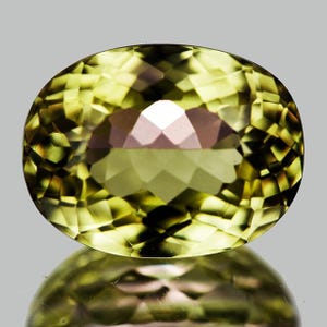 11x8 mm { 3.70 carat } Oval Brilliant Cut Extreme Brilliancy Natural Color Change Turkish Diaspore ( Flawless-VVS )
