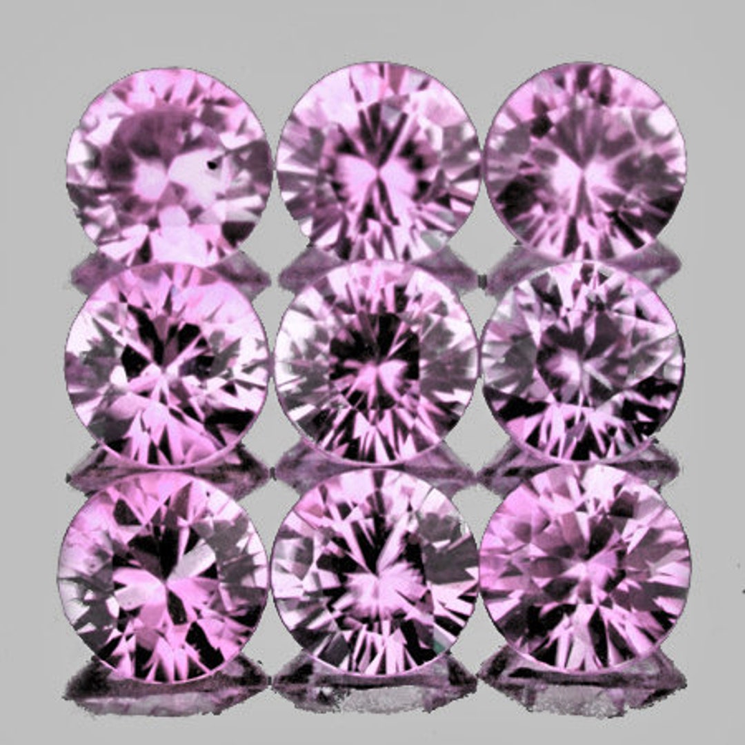 2.80 mm 9 個 ラウンドブリリアントマシンカットエクストリーム