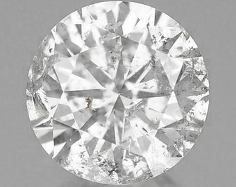 Natural White Diamond 3.30 mm 1 pieces Round Brilliant Cut, Color G-H, Natural Loose Diamond