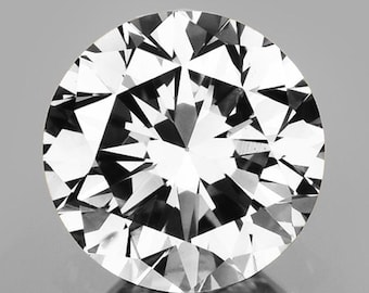 1.80 mm 1 piece Round Extreme Brilliancy Color D-F Natural White Diamond { VVS Clarity }