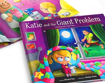 Katie and the Giant Problem ~ Signed Children's Book ~ Bedtime Story ~ Picture Book ~ Kids Book