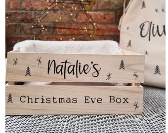 Personalised Christmas Eve Box Stickers
